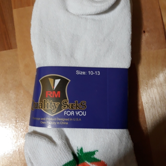 3 Pairs Mens Cannabis Socks White - Picture 3 of 3